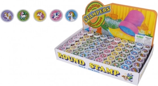 Timbro per matita con unicorno – mix di motivi