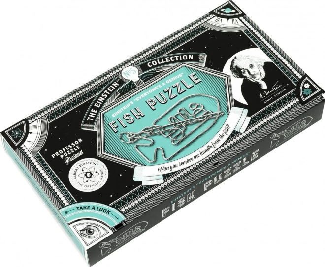 Professor Puzzle rompicapo Albert Einstein: Fish Puzzle