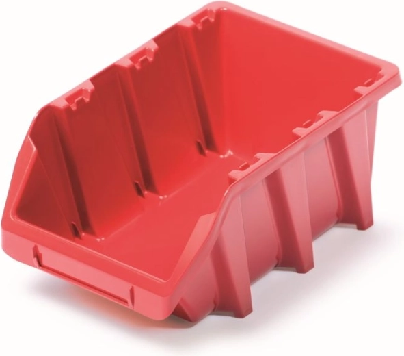 box in plastica impilabile BINEER LONG 25 × 16 × 11 cm, rosso