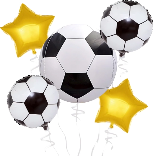 Set di palloncini calcio – 5 pz