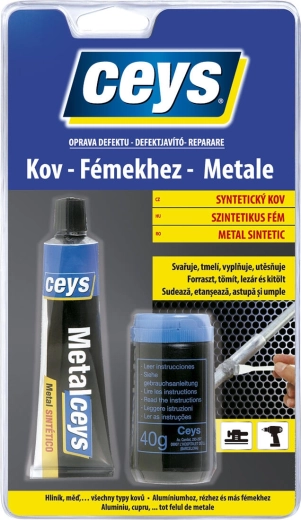 Stucco con carica metallica 40 ml + 40 g CEYS
