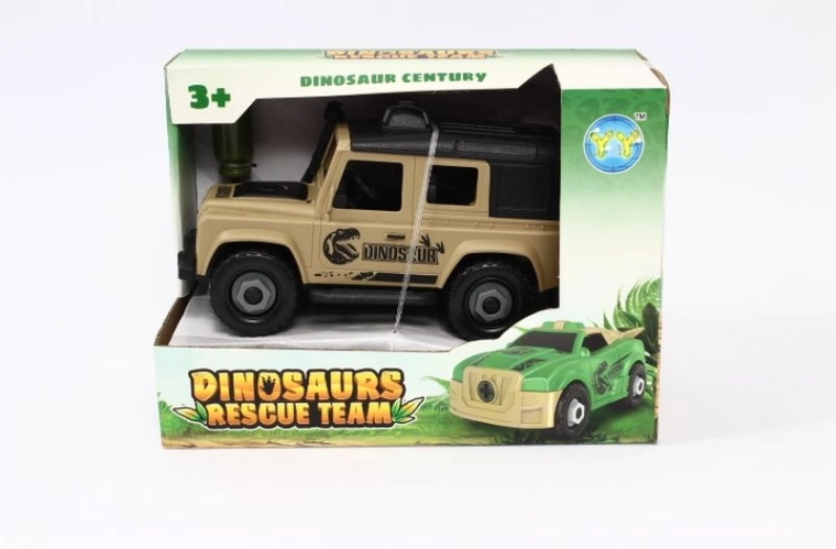 Auto dinosauro con ruote avvitabili