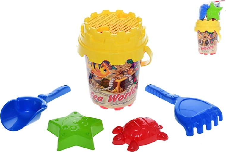 Set da spiaggia Mondo acquatico (6 pz)