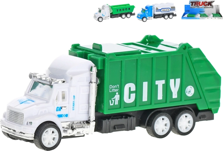 Camion a frizione 12,5 cm – dumper, netturbini, autocisterna