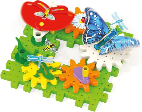 Quercetti Giardino in movimento – set di ingranaggi per bambini