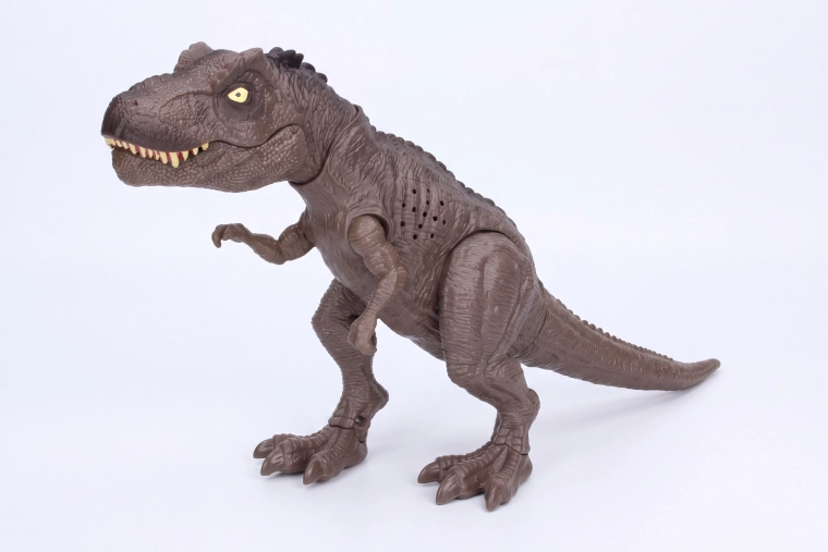 Dinosauro fumante con effetti luminosi e sonori 34 cm