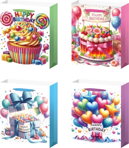 Busta regalo L per compleanno