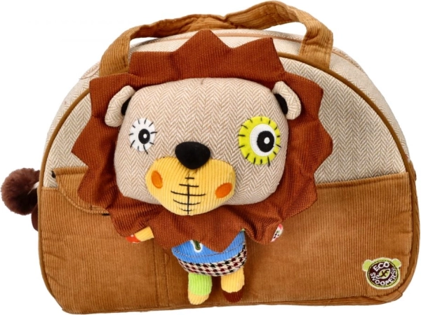 Borsetta per bambini EcoSnoopers con motivo di leone