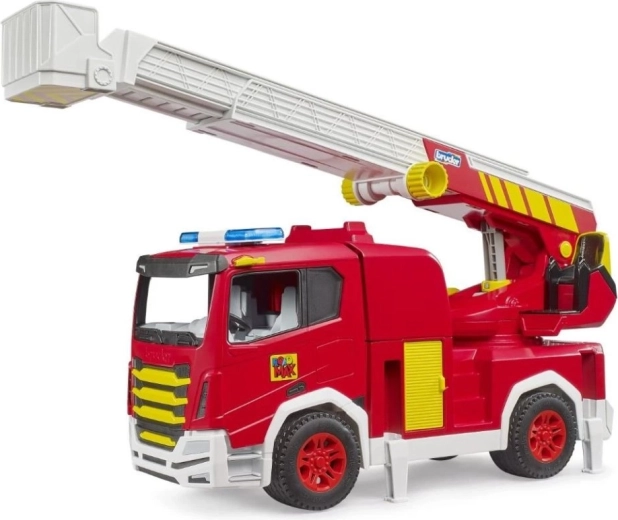 Camion dei pompieri Bruder Roadmax con scala estensibile