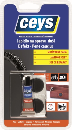 Kit riparazione camere d’aria CEYS 5 g con 4 toppe