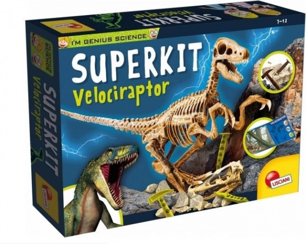 Kit educativo I'm Genius Superkit Velociraptor