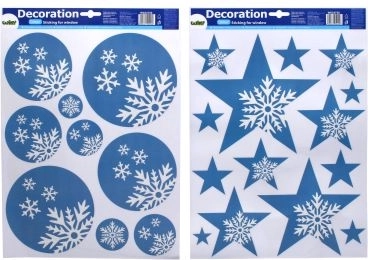 Decorazione della finestra Natalizia 41x29 cm