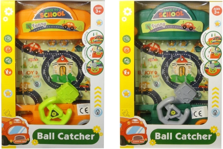 Gioco di abilità per bambini con palline – autobus labirinto