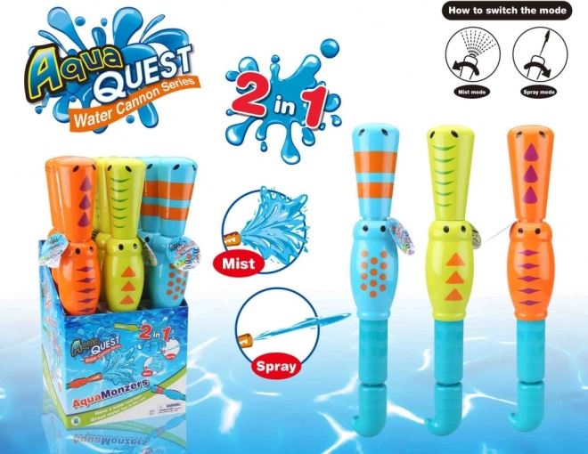 Cannone ad acqua dei mostri marini 55 cm