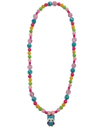 Collana con ciondolo a forma di gufetto