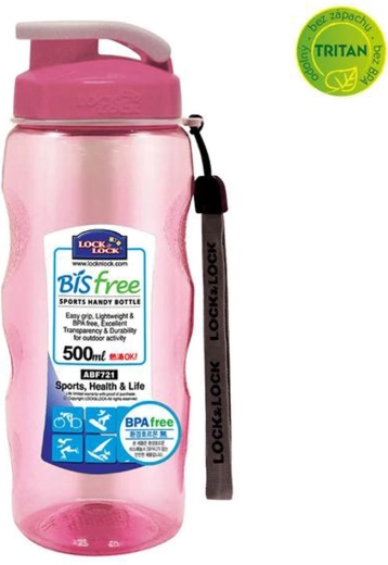 Borraccia Bisfree 500 ml rosa