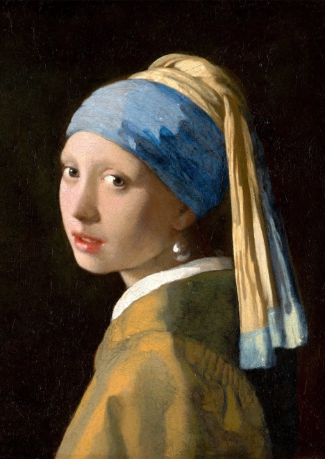 Puzzle La Ragazza con l'orecchino di perla di Johannes Vermeer 1000 pezzi