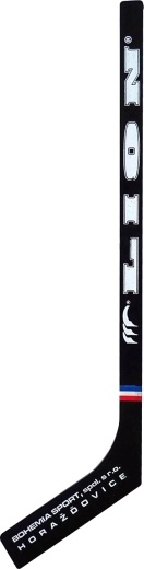 Mini mazza da hockey Bohemia Lion 30 cm nera - 1 pezzo