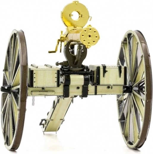 Puzzle 3D Far West: Gatling Gun