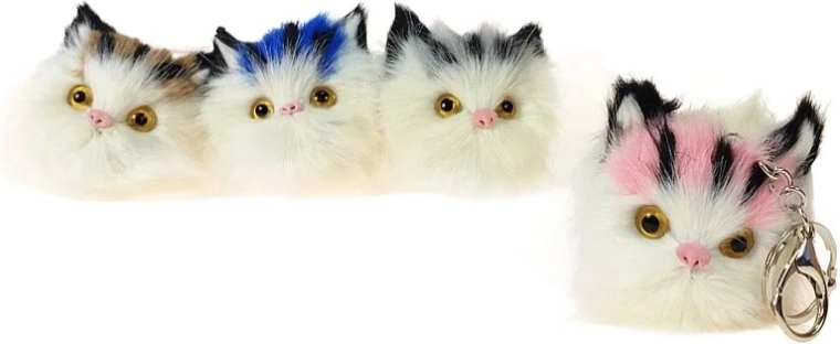 Portachiavi peluche gattino