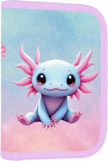 Astuccio scolastico a un piano Axolotl Oxybag