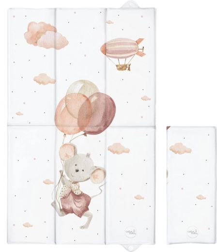 Ceba Baby fasciatoio da viaggio Basic Mouse 80 × 50 cm