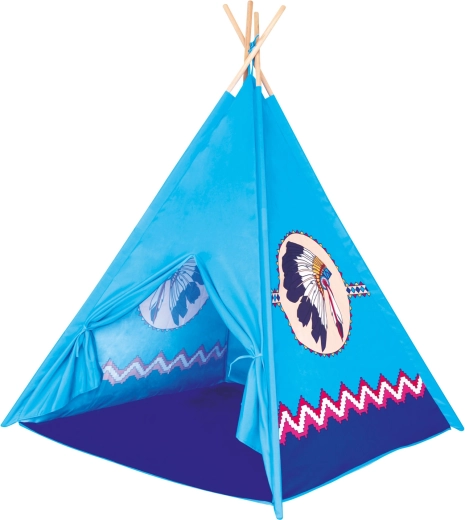 Bino tenda tipi indiana blu