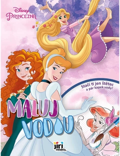Disney Principesse – dipingere con l’acqua A4