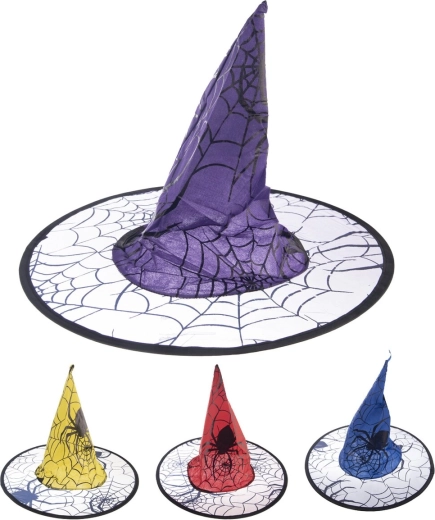 Cappello da strega in plastica UH 37 cm - 1 pezzo
