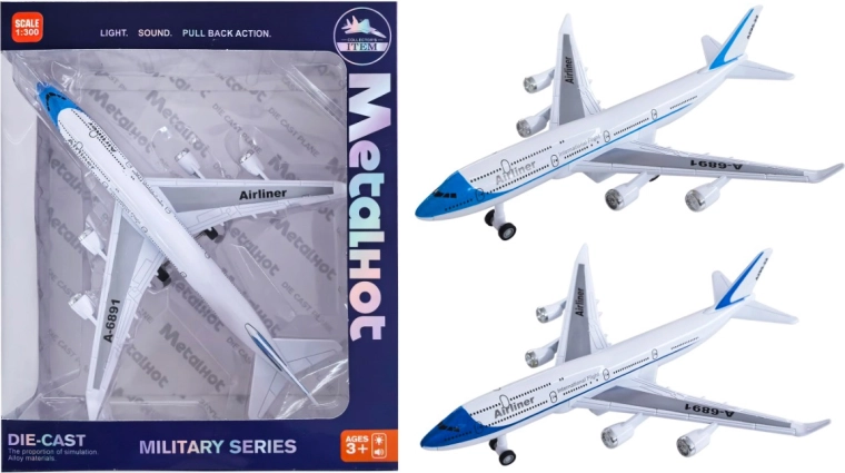 Modello in metallo di aereo di linea Airliner 1:400 Sparkys