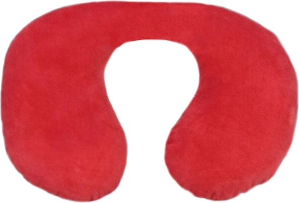 Poggiatesta per bambini, rosso 10 × 23 cm