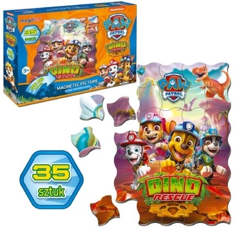 Paw Patrol Dino Rescue set magnetico 35 pz