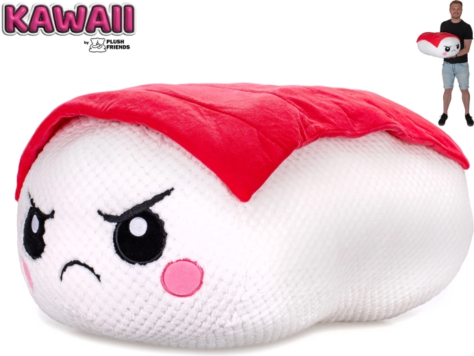 Plush Friends Kawaii sushi nigiri di peluche tonno 60 cm