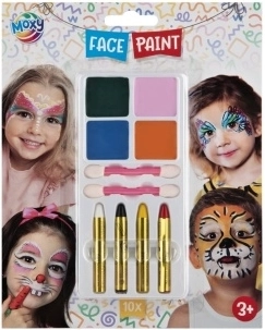 Set di colori per il viso per bambini