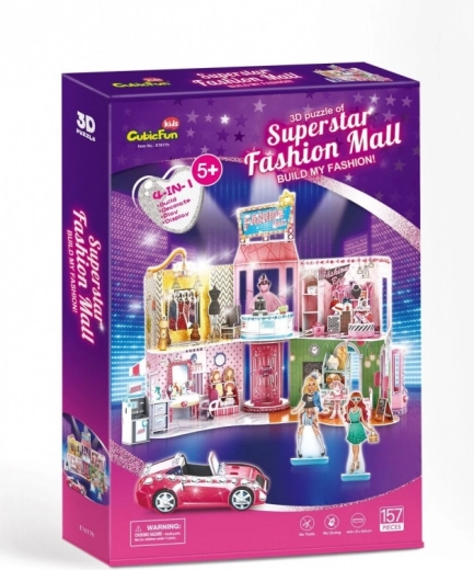 Puzzle 3D Centro commerciale alla moda