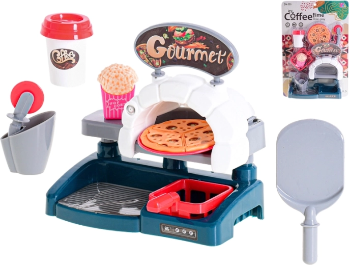 Set pizza fast food per bambini 16 × 16 cm, 8 pezzi