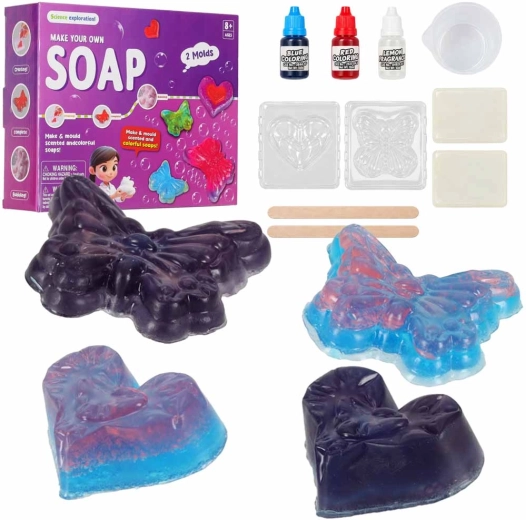 Kit creativo per realizzare saponi profumati