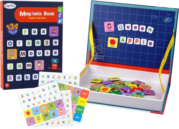 Libro Magnetico per l'insegnamento dell'alfabeto inglese