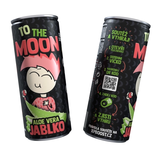 Mr. Moon bevanda analcolica alla frutta con aloe vera e mela 0,25 l