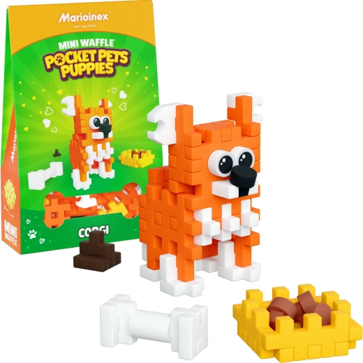 Costruzioni Mini Waffle Pocket Pets – corgi