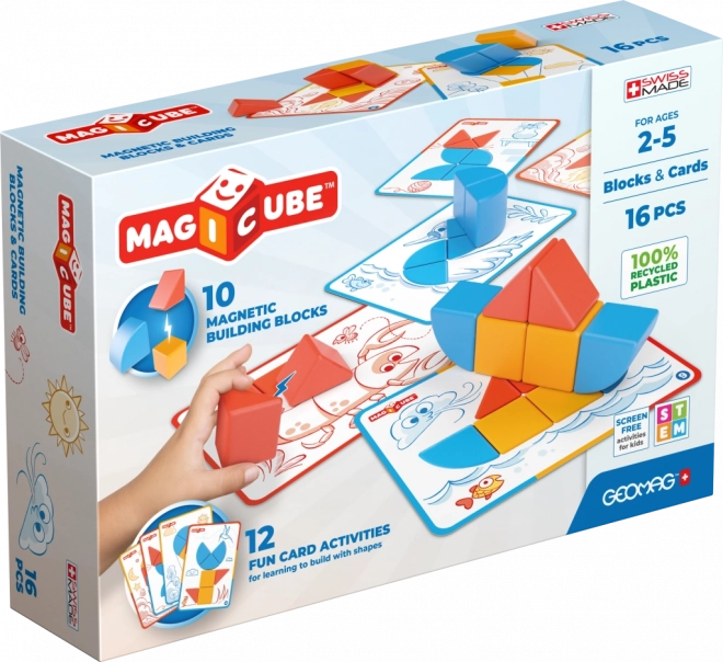 Costruzioni magnetiche Geomag Magicube Shapes 16 pezzi