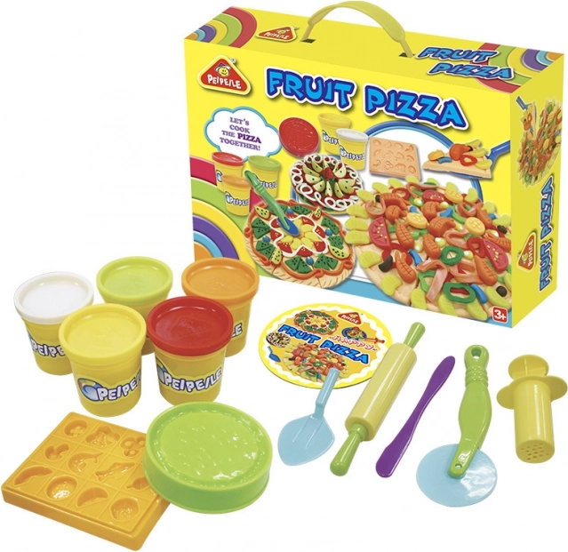 Pasta da modellare alla frutta per pizza
