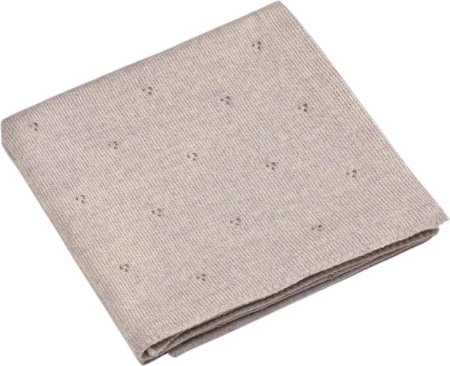 Coperta in merino NANNA Apollo beige