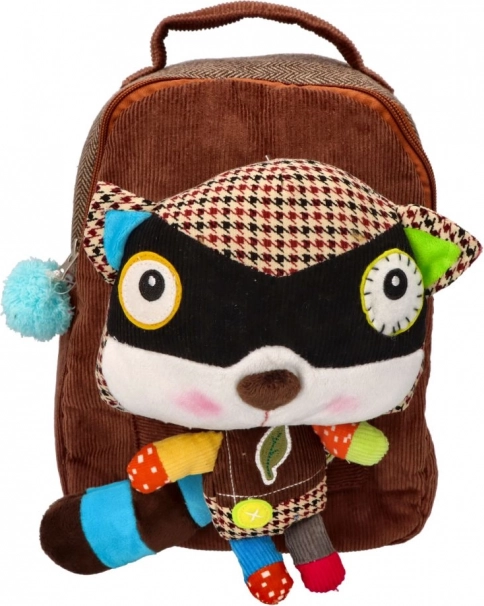 Zaino per bambini EcoSnoopers con procione