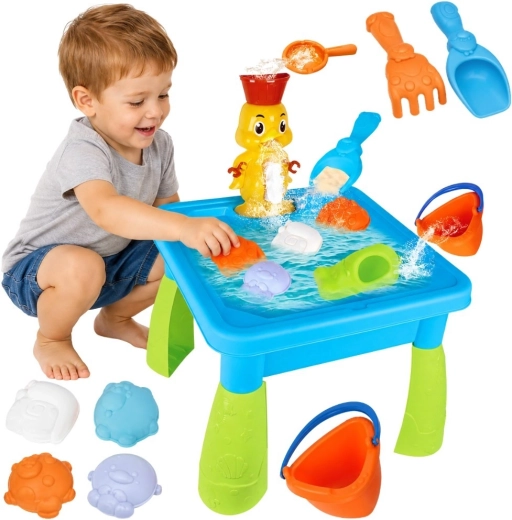 Tavolo Woopie 2 in 1 per acqua e sabbia per bambini