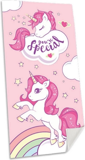 Asciugamano con unicorno 70 × 140 cm