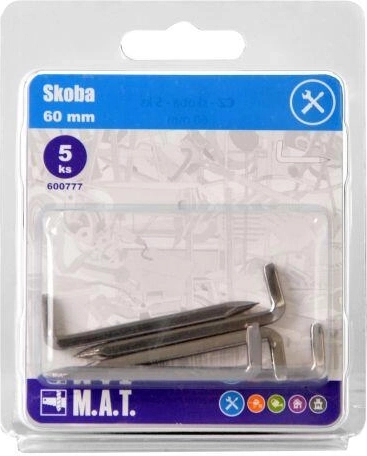 Gancio 60 mm lucido (5 pz)