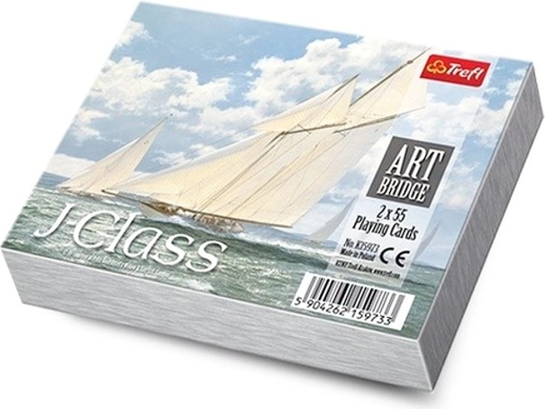 Set di carte ART BRIDGE – J-Class, formato bridge
