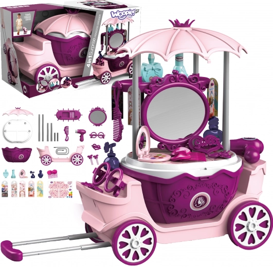 Woopie toilette portatile per bambini 4in1 con rotelle, 31 accessori