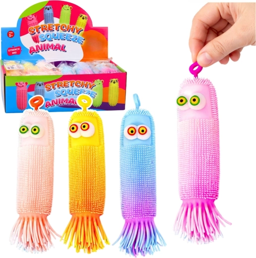 Creatura sensoriale luminosa antistress da schiacciare con spuntoni LED